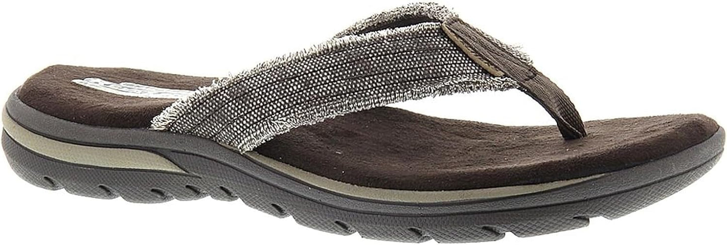 Skechers Men's Relaxed Fit Supreme Bosnia Sandal for Comfort