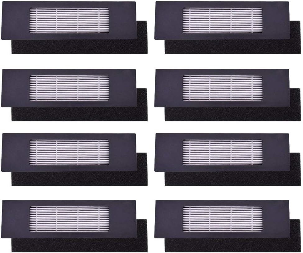 8-Pack Neutop Filters for Ecovacs Deebot Vacuums