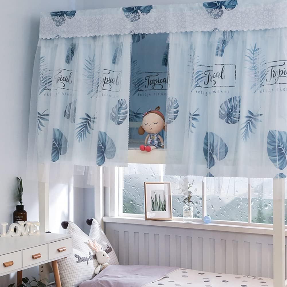 Pink Blackout Bunk Bed Curtains - Double Layer Privacy & Dust Protection