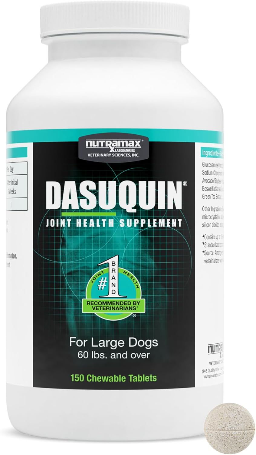 Dasaquin Dog Joint Supplement Chew Tablets for Large Dogs 150 Count