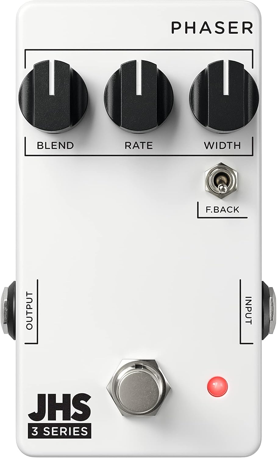 JHS Pedals 3 Series Phaser: Versatile Six-Stage Phaser Pedal