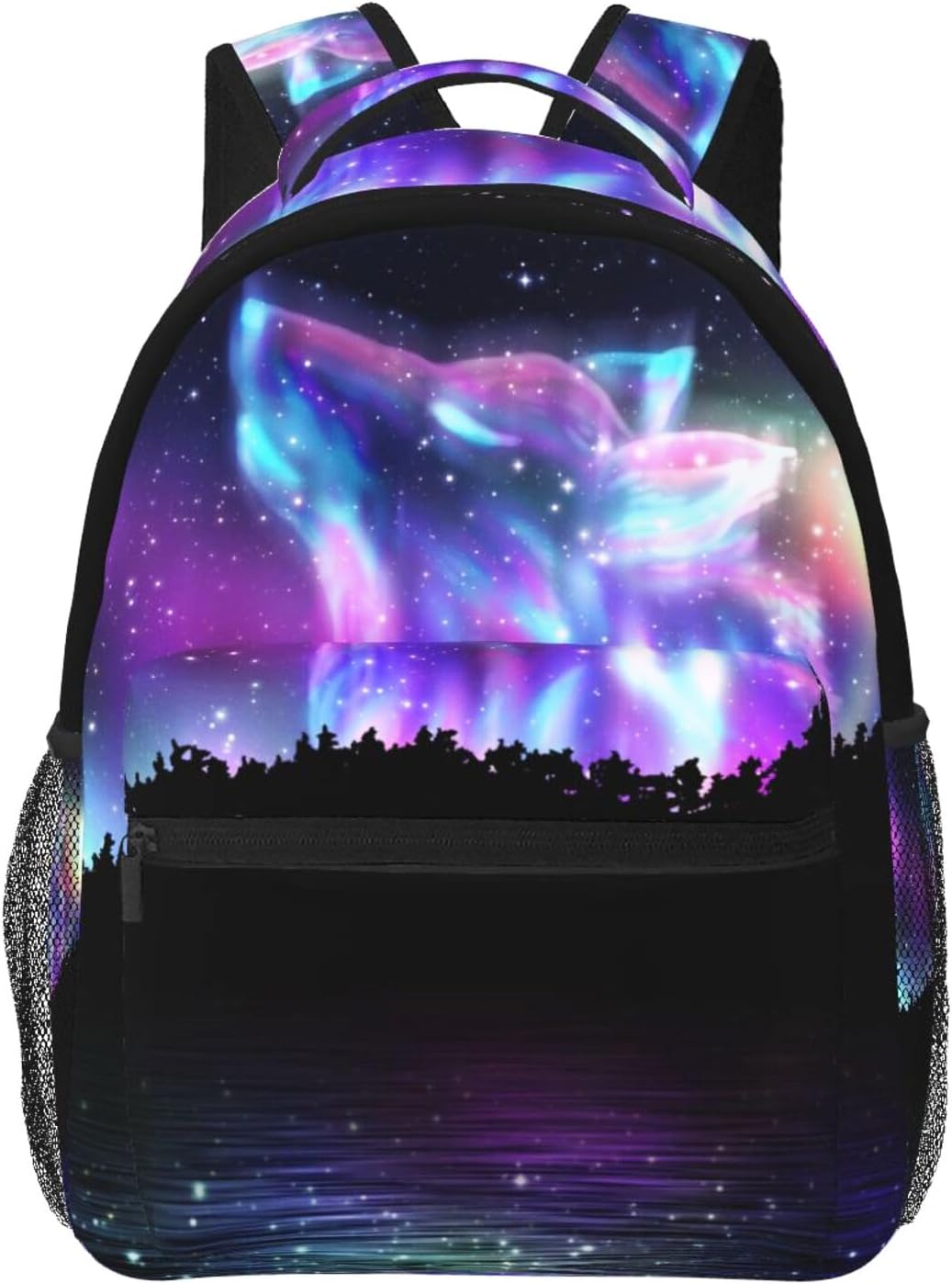 Galaxy Wolf Lightweight Travel Backpack for Work and Hiking