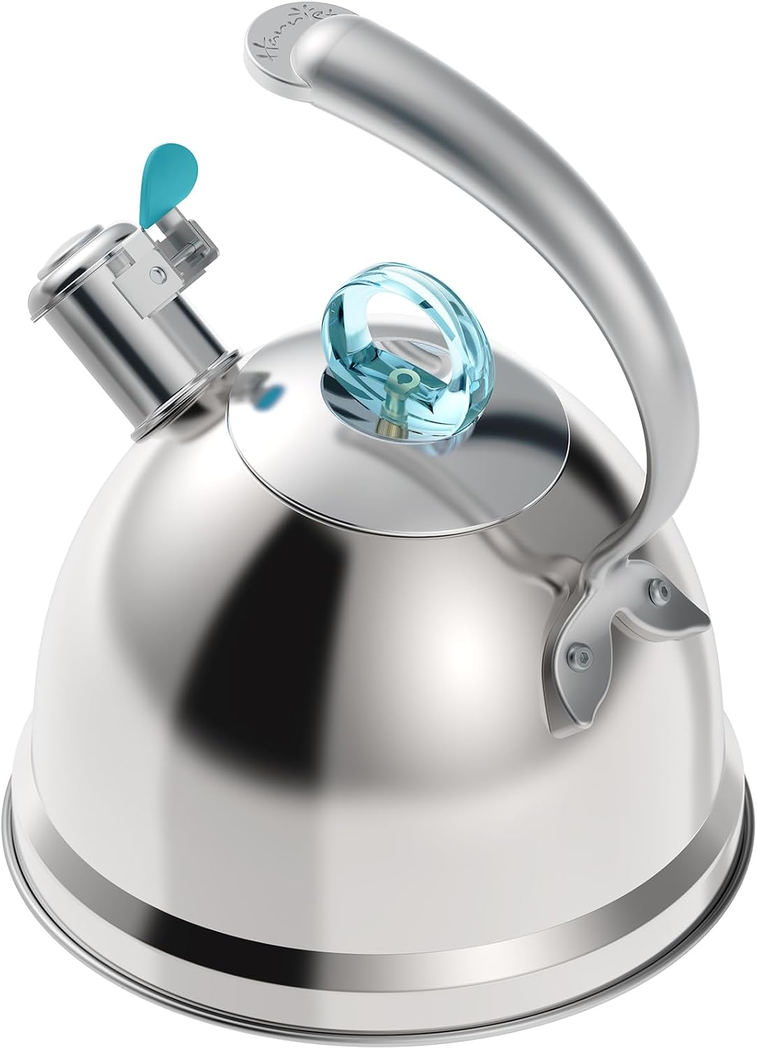 Harriet Tea Kettle Stovetop Whistling 2.5 Quart Stainless Steel
