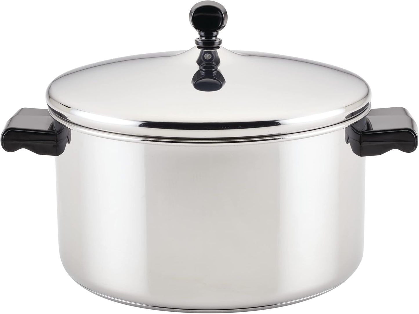 Farberware Classic Stainless Steel 6-Quart Stockpot with Lid