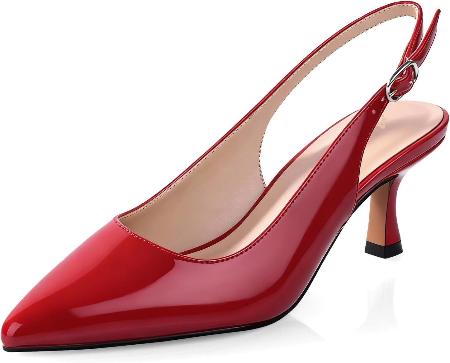 Chic Women's Slingback Kitten Heels for Any Occasion
