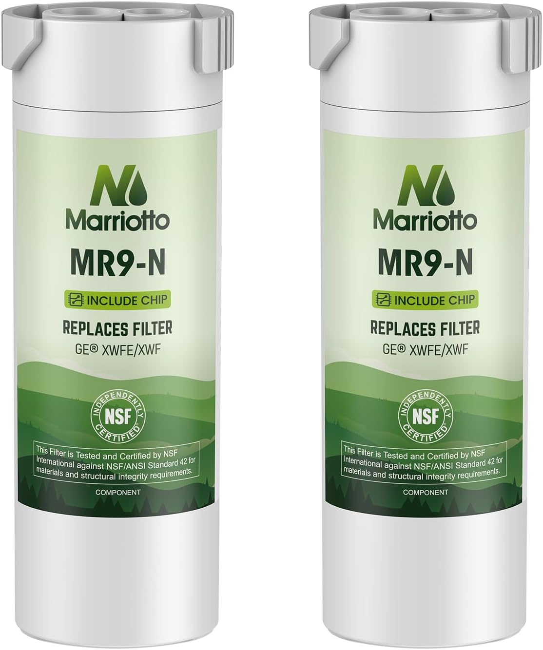 MARRIOTTO Water Filter Replacement for GE XWFE Refrigerator