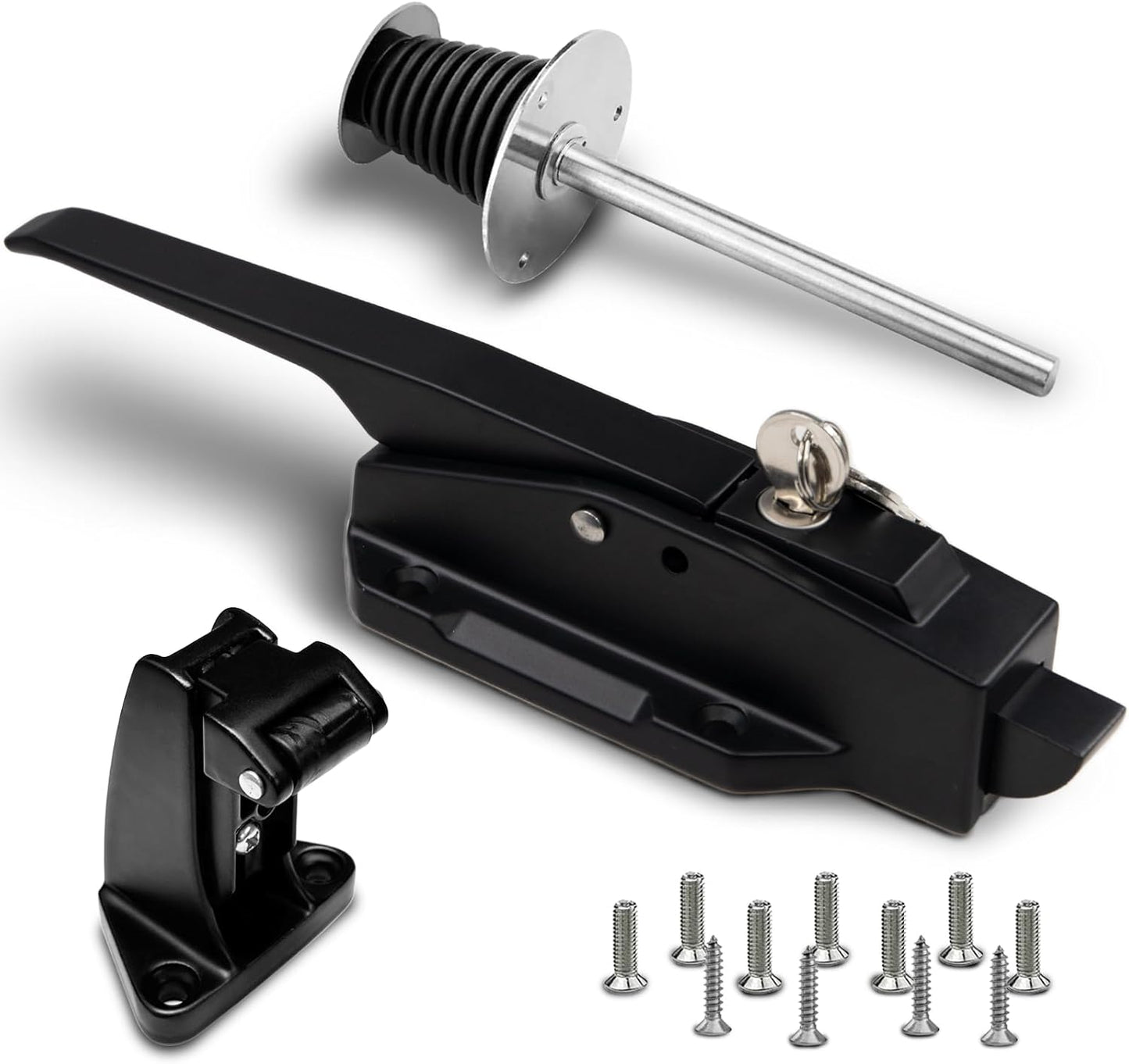 Walk in Cooler Door Closer Latch Kit for Safety and Durability