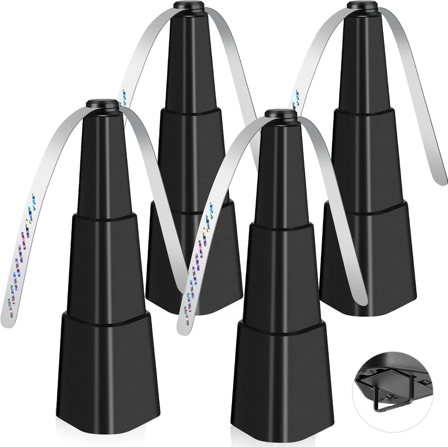 Portable Automatic Picnic Table Fly Fans for Bug-Free Dining