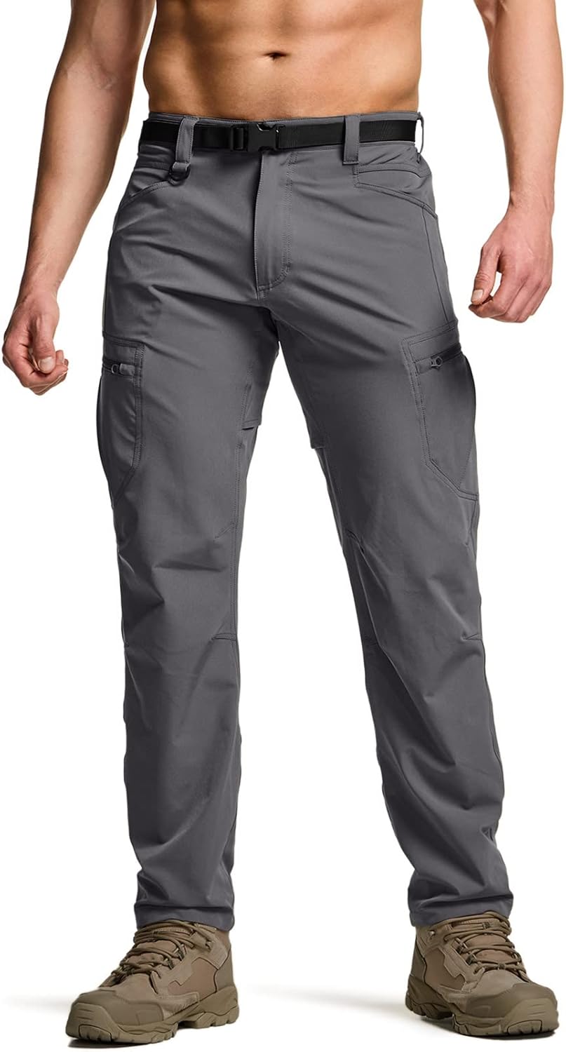 CQR Men's Quick Dry Tactical Pants for Outdoor Adventures