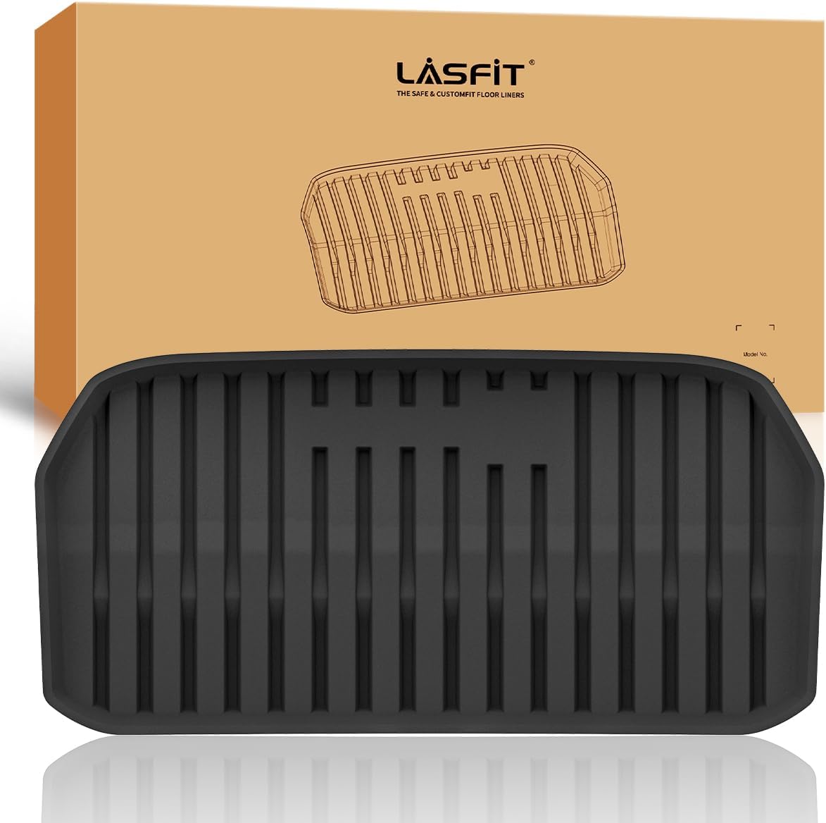 LASFIT Premium Extra Thick Front Trunk Mats for Tesla Model Y