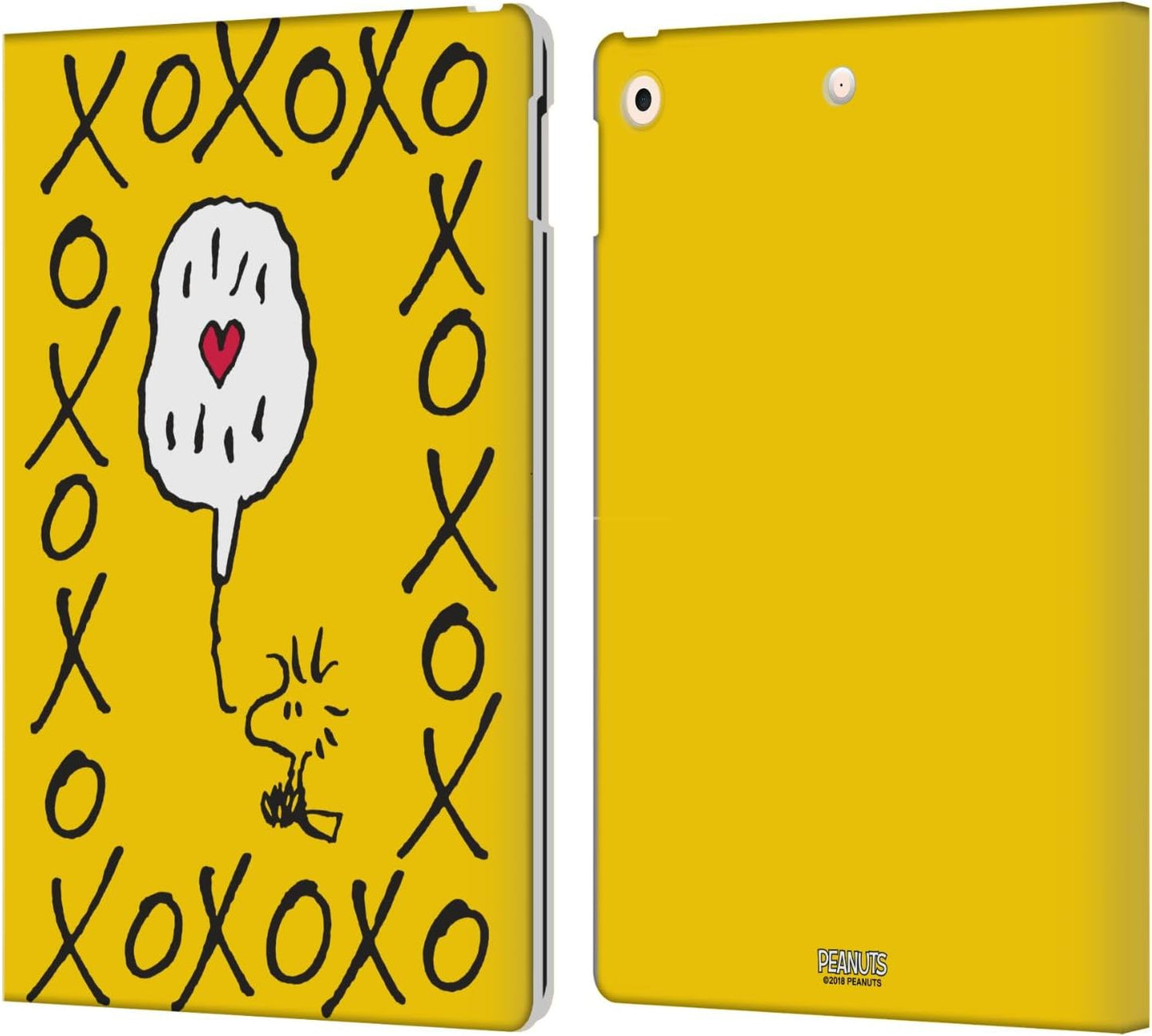 Peanuts Woodstock XOXO Leather Wallet Case for iPad 10.2 2019-2021