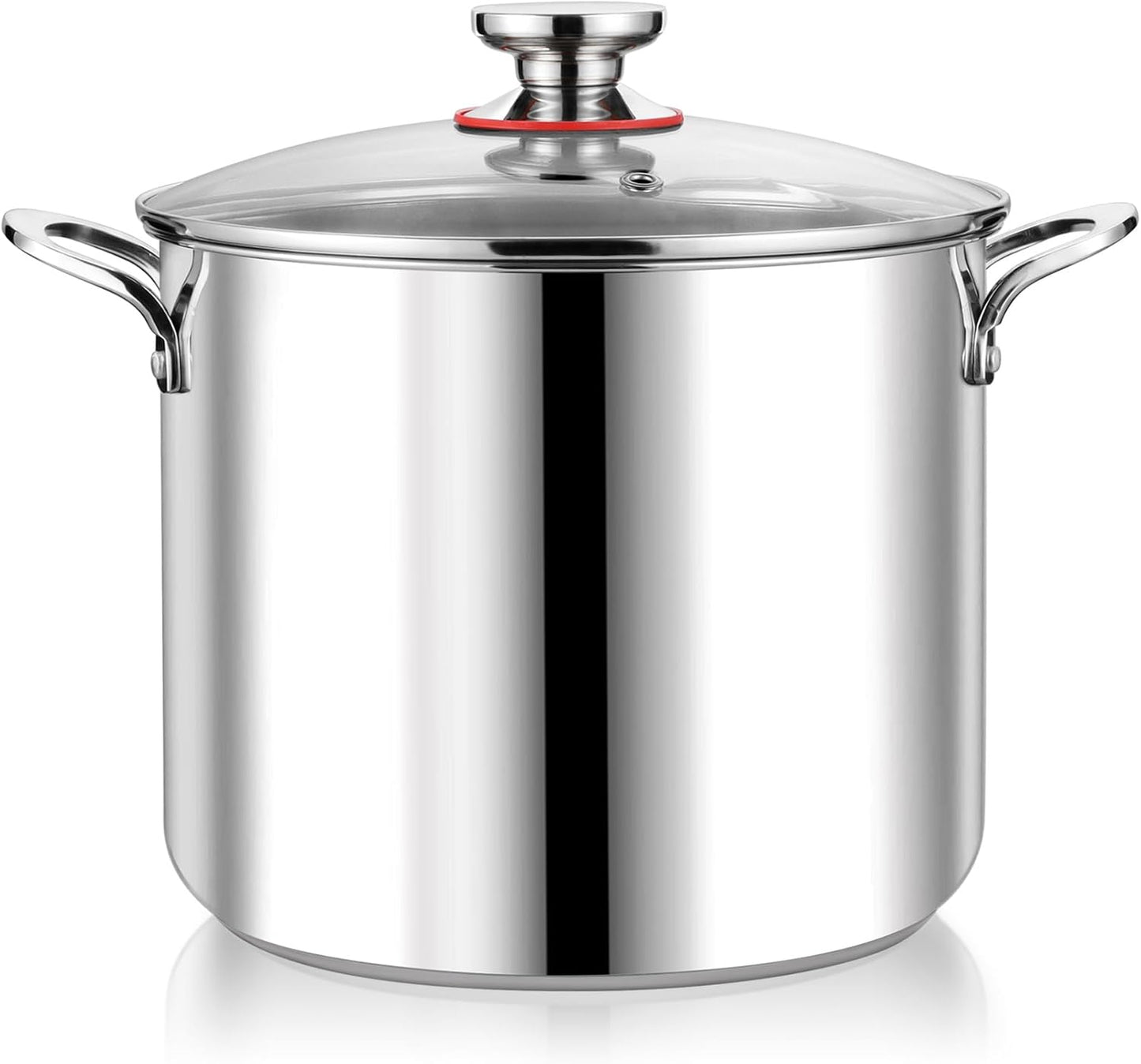 P&P CHEF 12 Quart Stainless Steel Stock Pot for Cooking