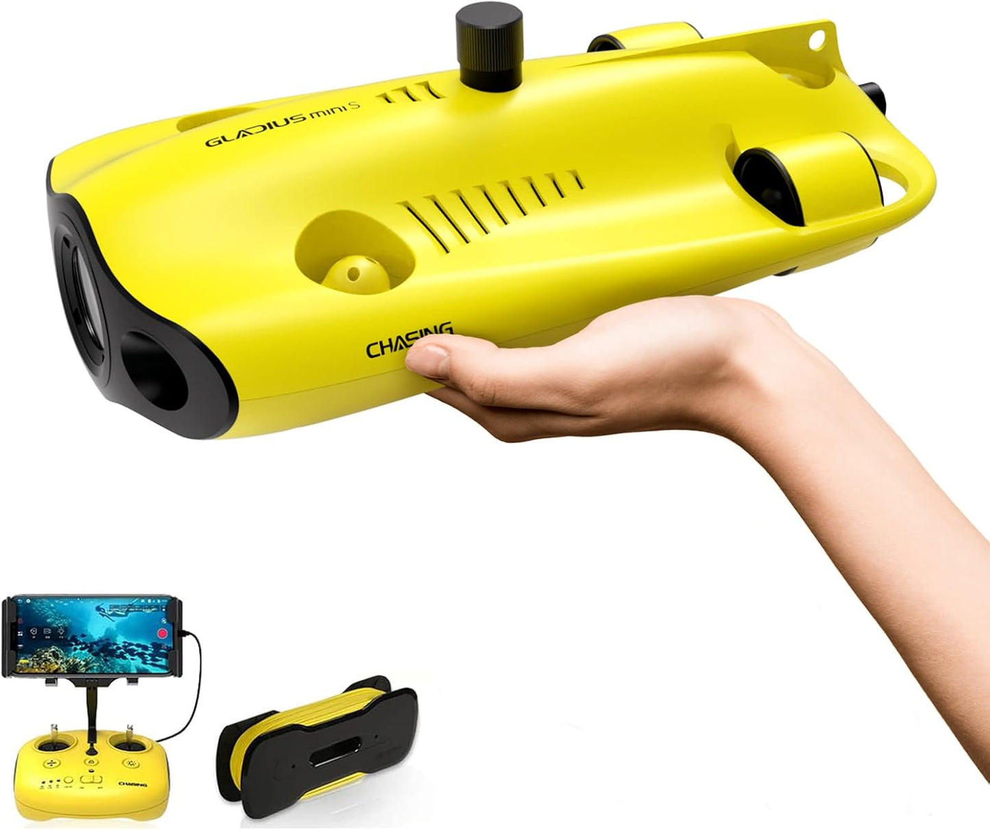 Chasing Mini S: 4K Camera & 330ft Dive Depth