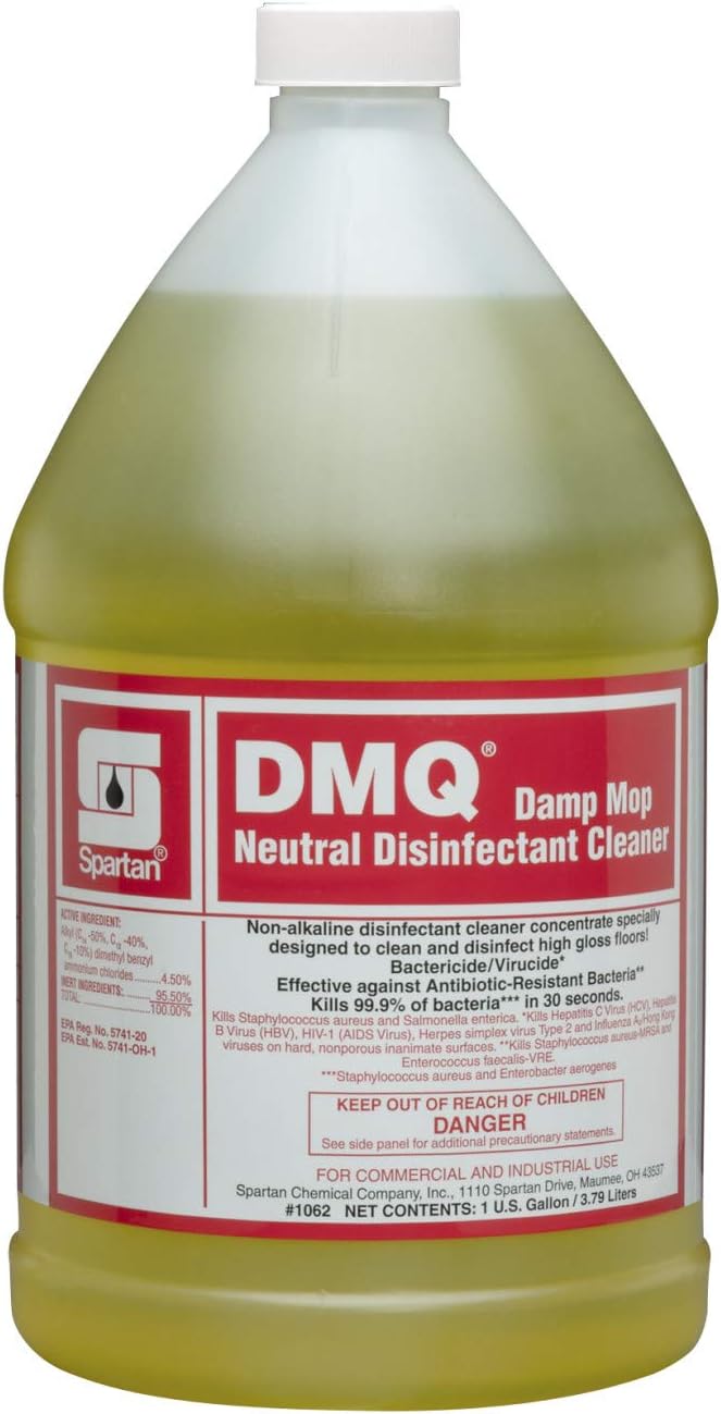 SPARTAN DMQ Neutral Disinfectant Cleaner for Effective Cleaning