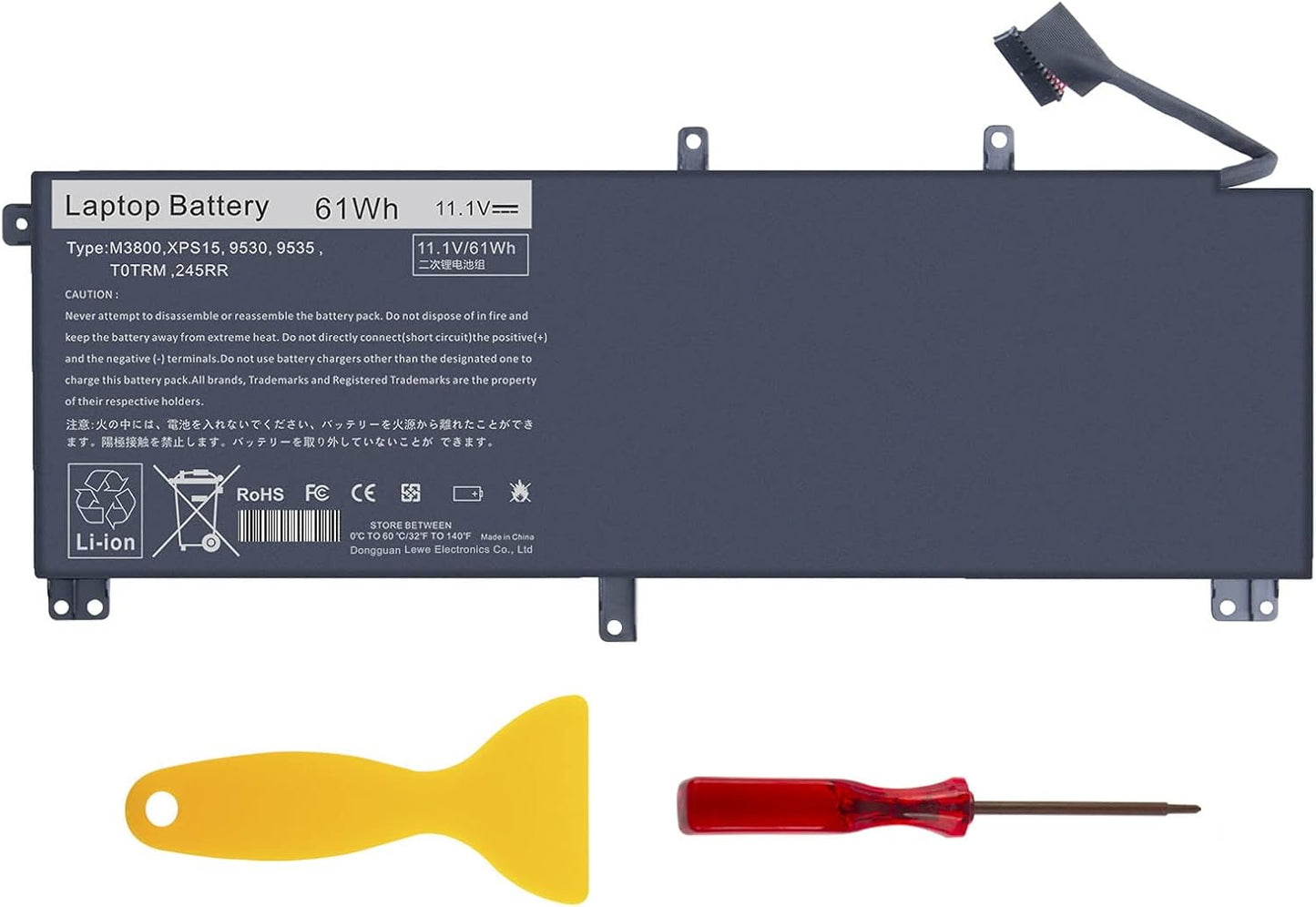 Futurebatt Replacement Laptop Battery for Dell XPS Series