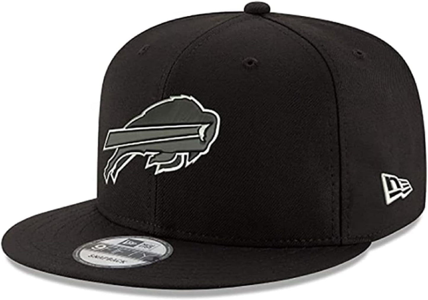 New Era NFL 9FIFTY Black White Adjustable Snapback Hat Cap