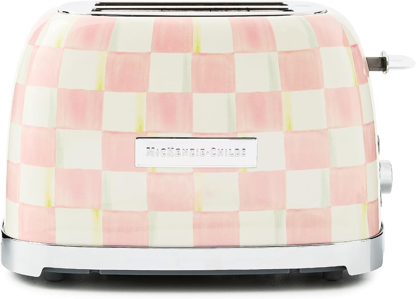 MACKENZIE-CHILDS 2-Slice Toaster with Rosy Check Design