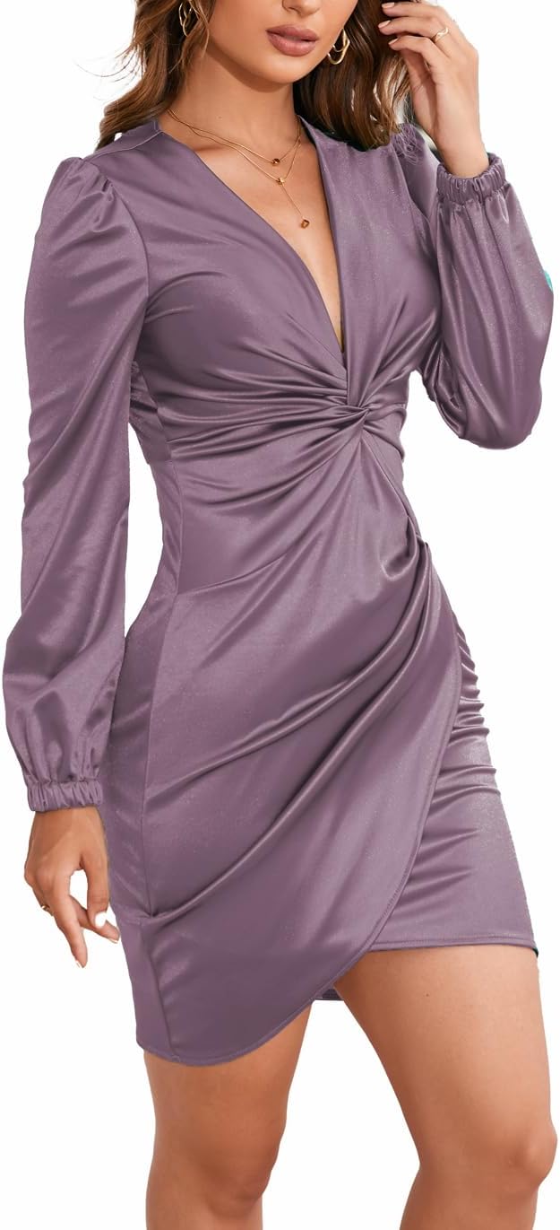 Womens Sexy Ruffle Elegant Bridesmaid Formal Evening Dress