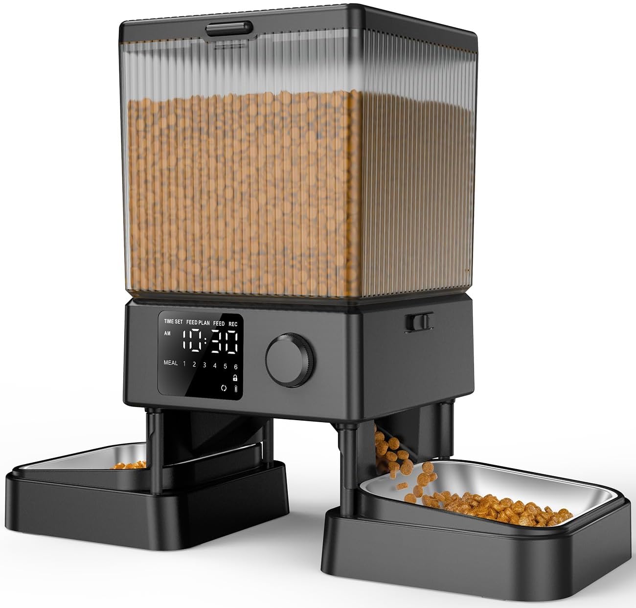 Automatic Cat Feeder for 2 Cats with 20 Cups Capacity