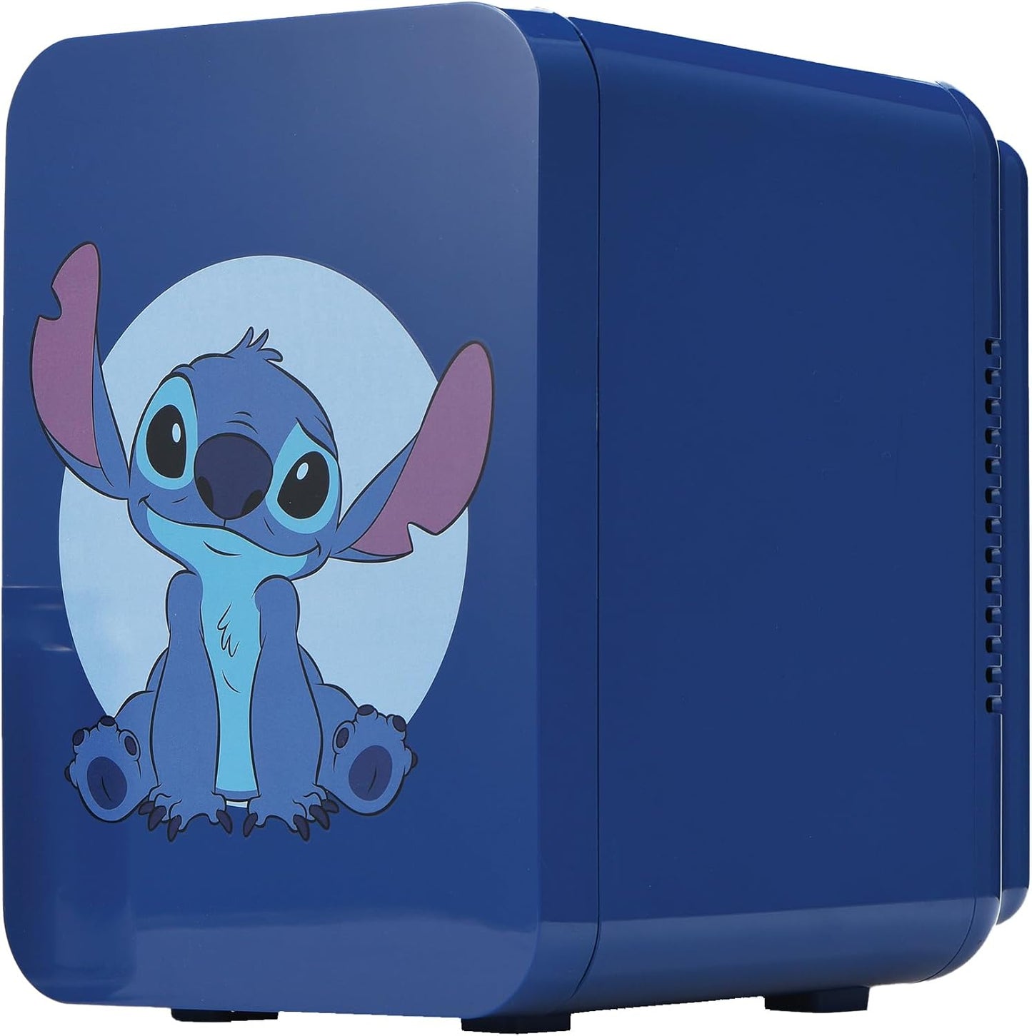 Disney Stitch Mini Fridge: 4L Portable Cooler for Snacks