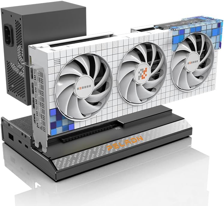 ASHATA External GPU Dock: Thunderbolt 3/4, 40Gbps Speeds