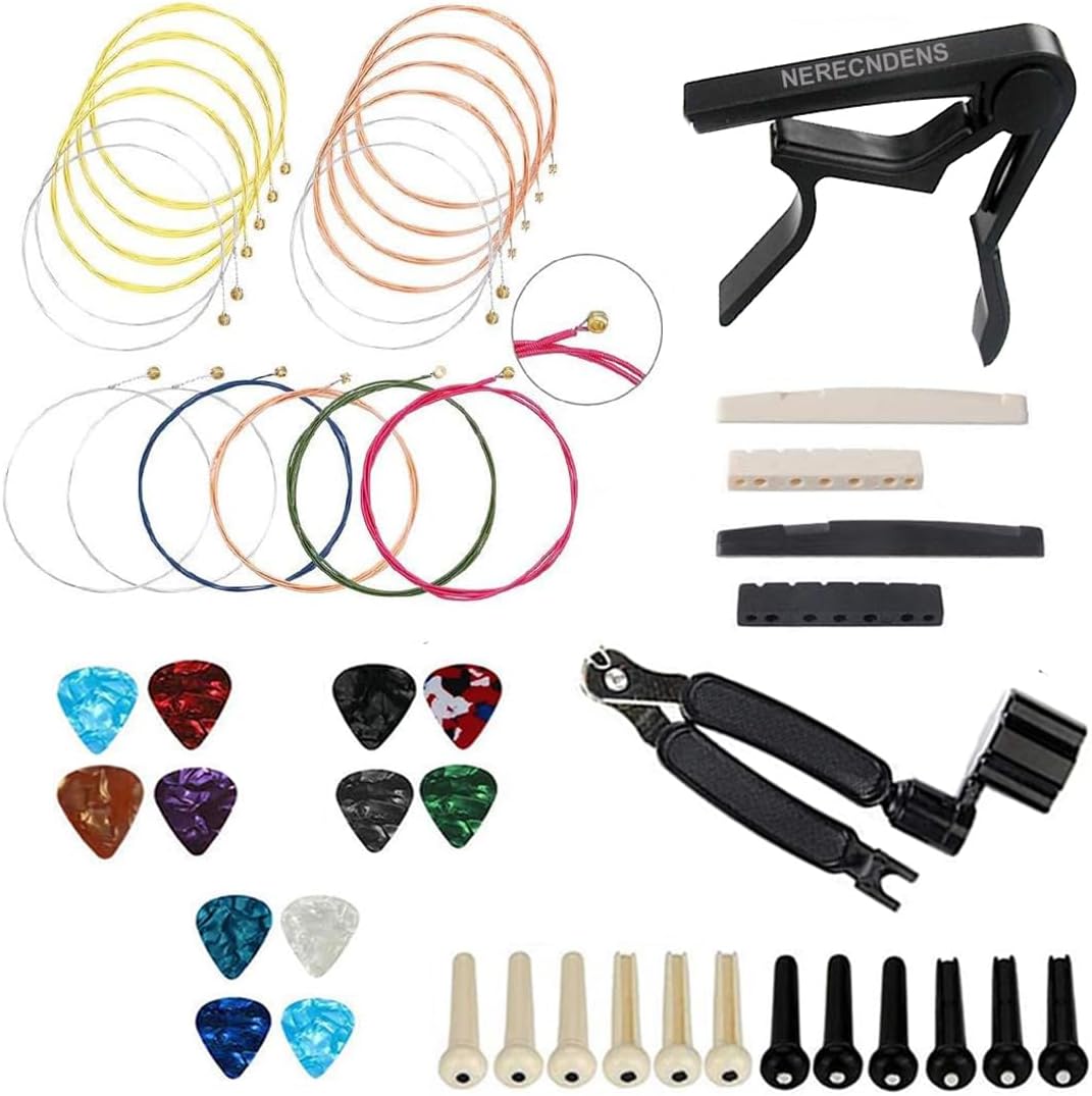 Complete Guitar Accessory Set for Players & Beginners