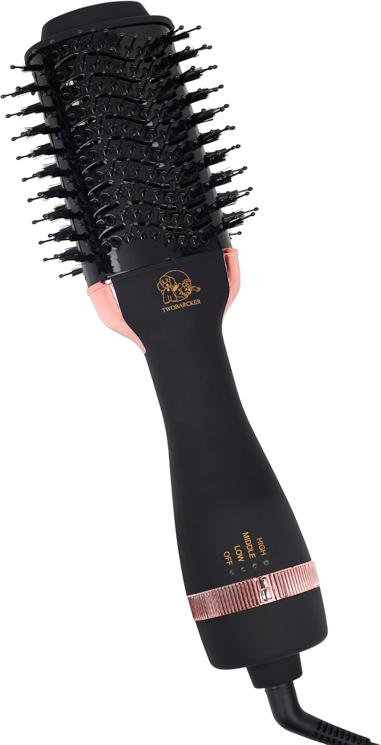 4-in-1 Titanium Hair Volumizer - Smooth, Frizz-Free Blowout