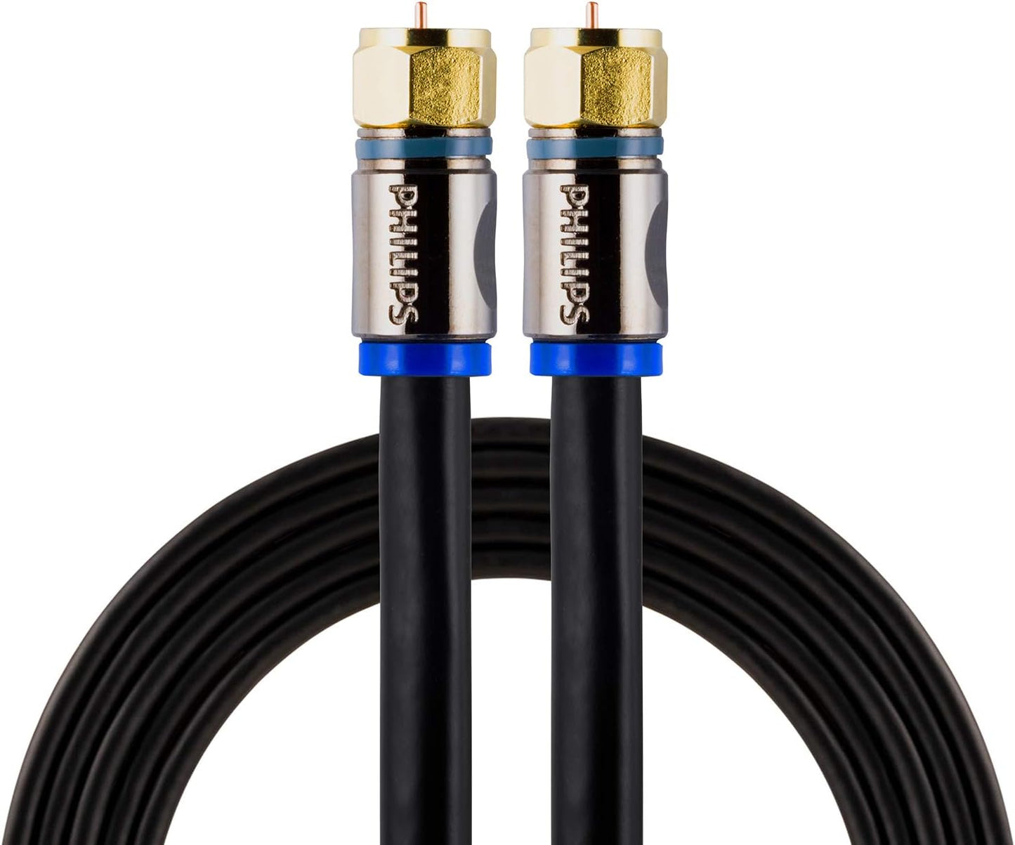 Philips 6ft In-Wall Coaxial Cable: Perfect for High-Quality TV Signal