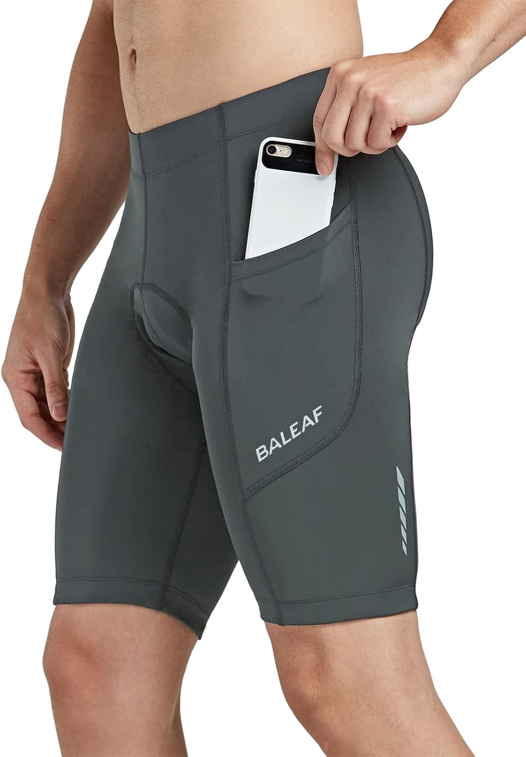 Baleaf Men's Padded Bike Shorts for Comfortable Cycling Wear
