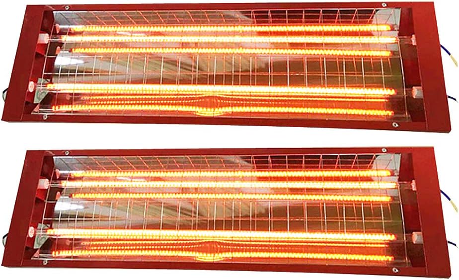 2000W Infrared Curing Lights Set - Fast Automotive Paint Drying