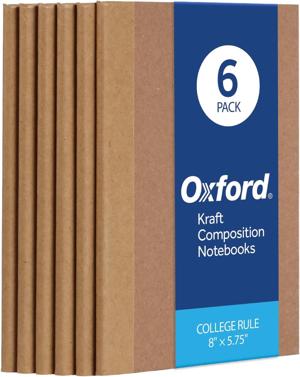 Compact College Ruled Notebooks for School
