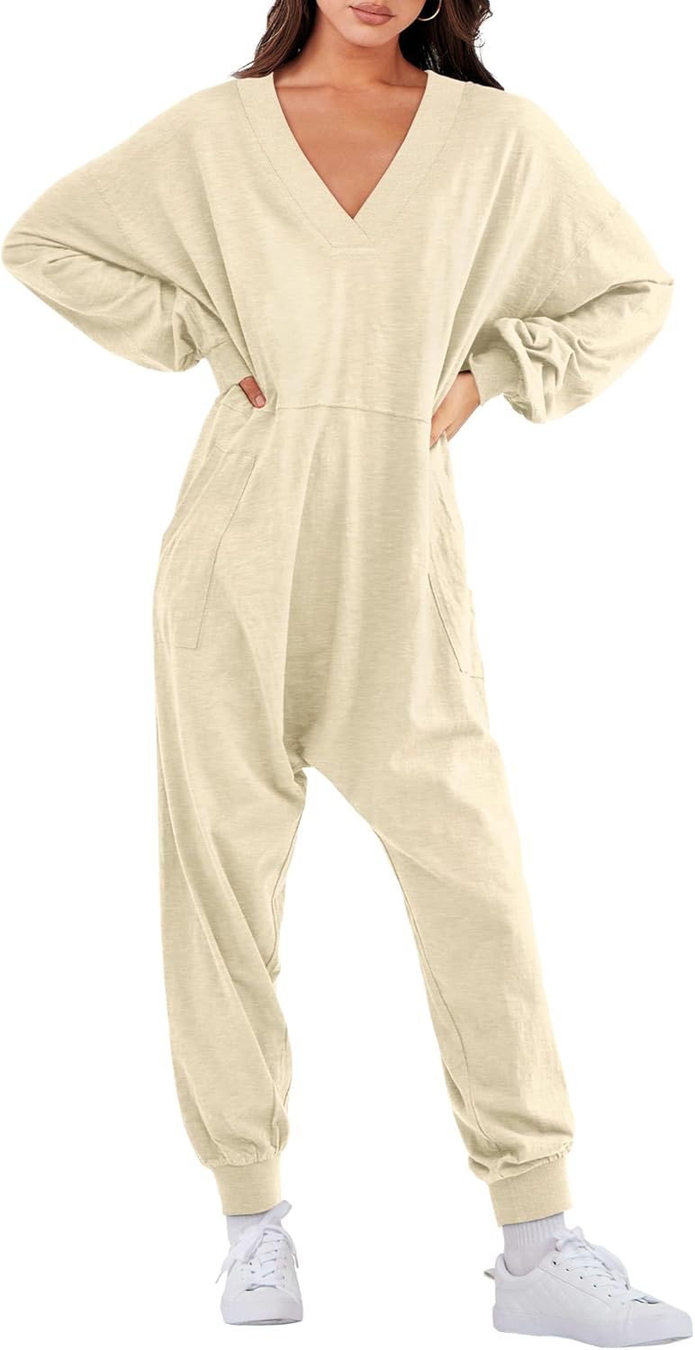 ANRABESS Jumpsuits for Women - Casual Loose Fit Romper 2024