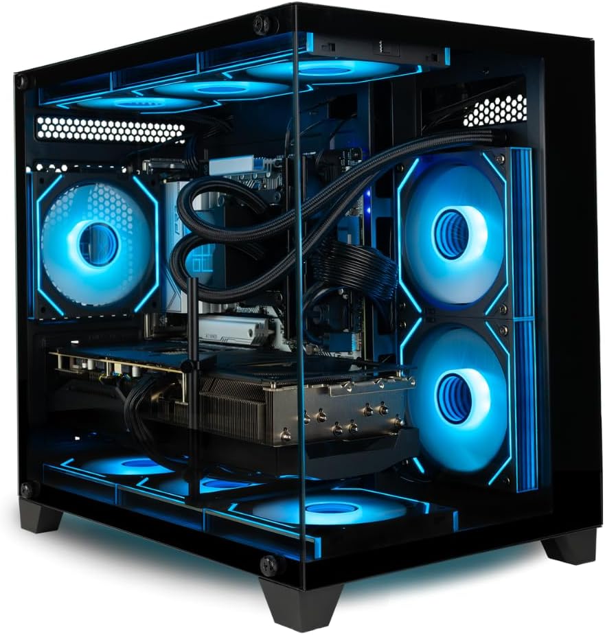 Panorama Gaming PC Desktop with Intel i9-14900KF and RTX 5070