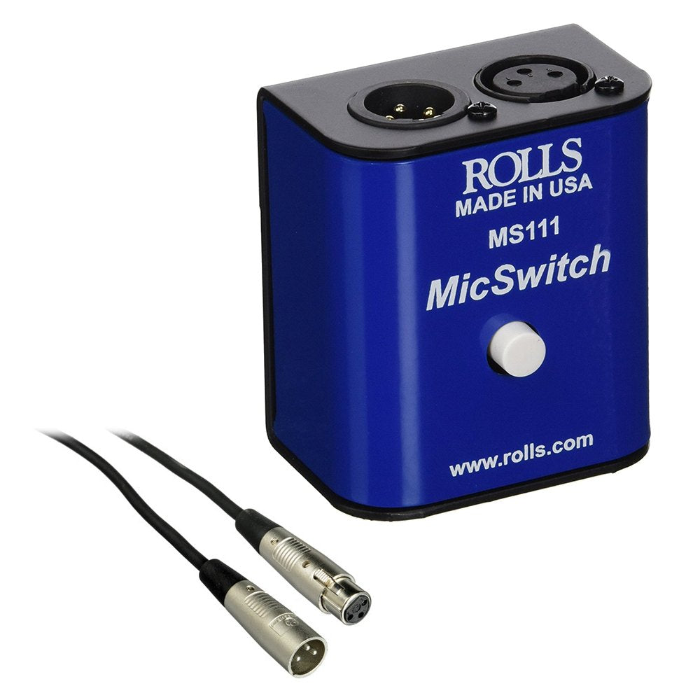 Rolls MS111 Mic Switch for Seamless Microphone Control