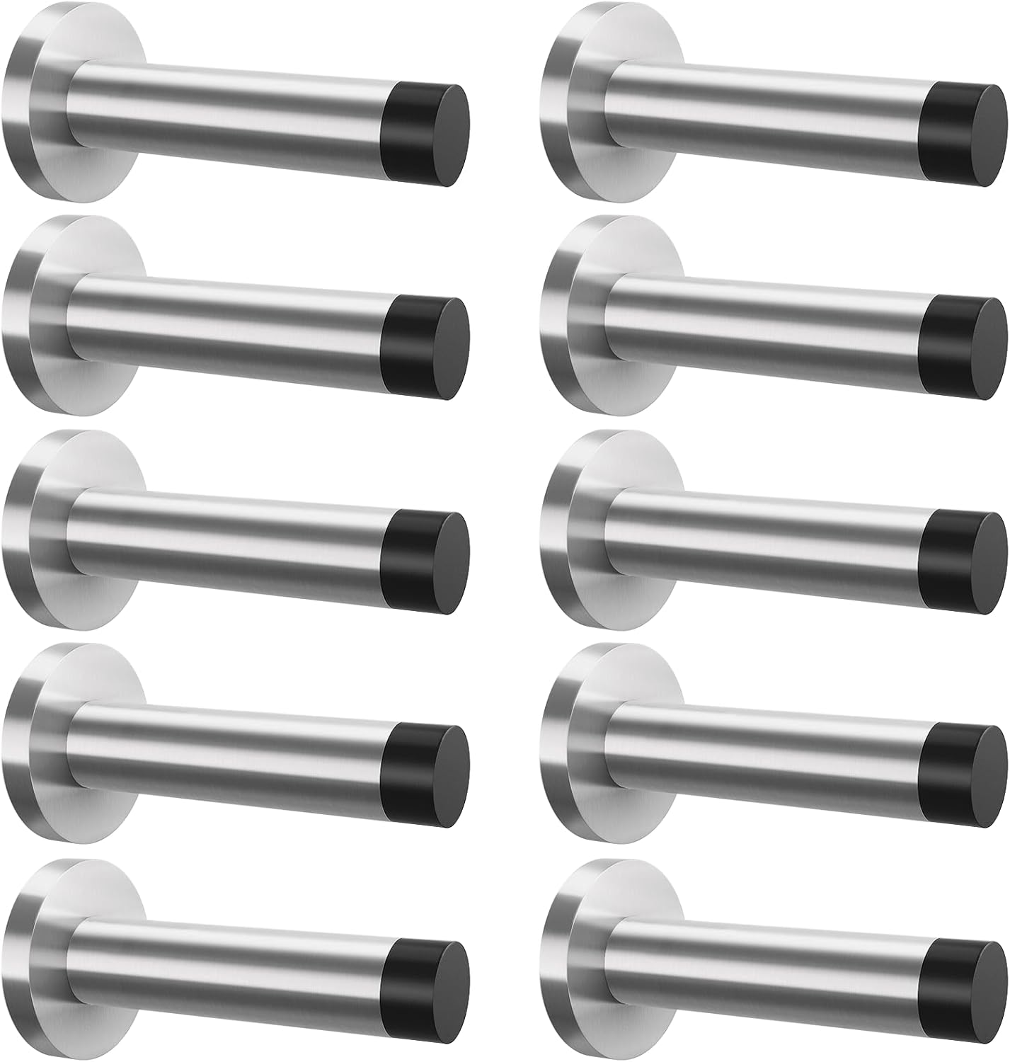 DOKU 10Pcs Door Stopper - Heavy Duty 304 Stainless Steel Design