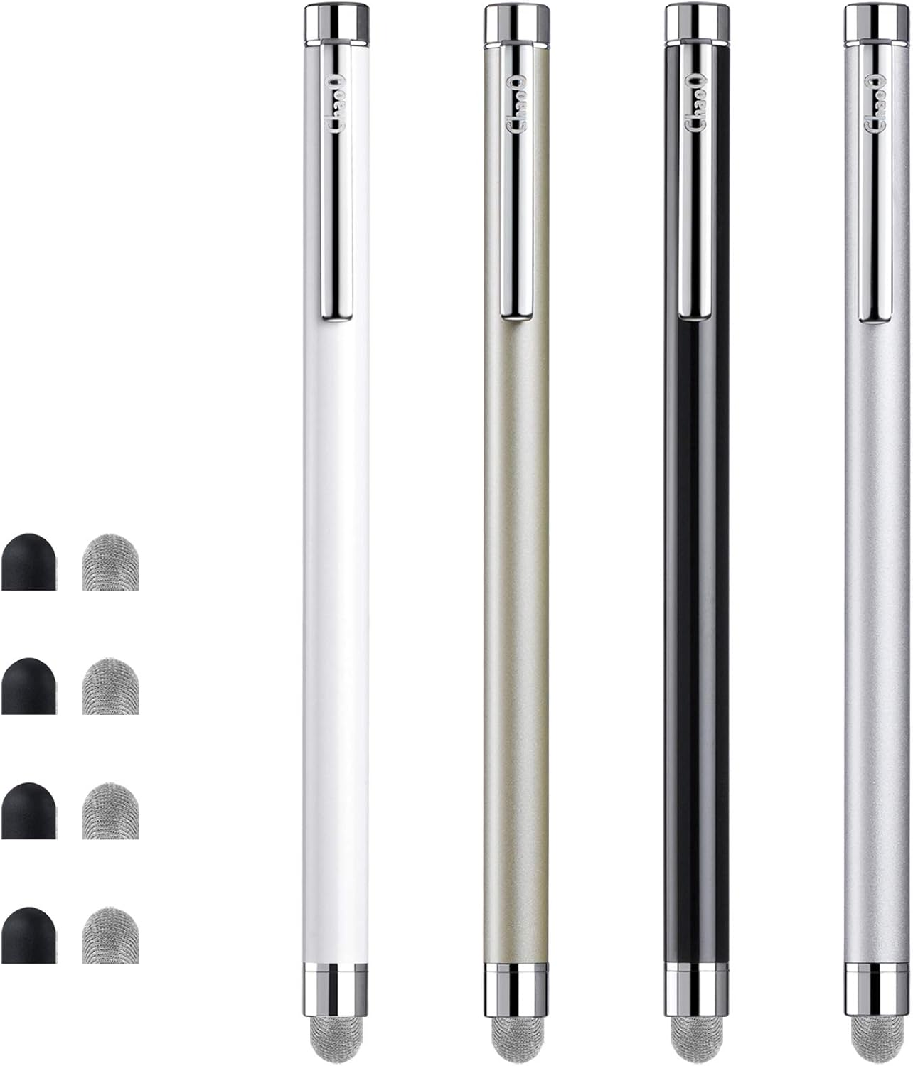 ChaoQ 4-Pc Mesh Fiber Stylus Set - Precise Touchscreen Control