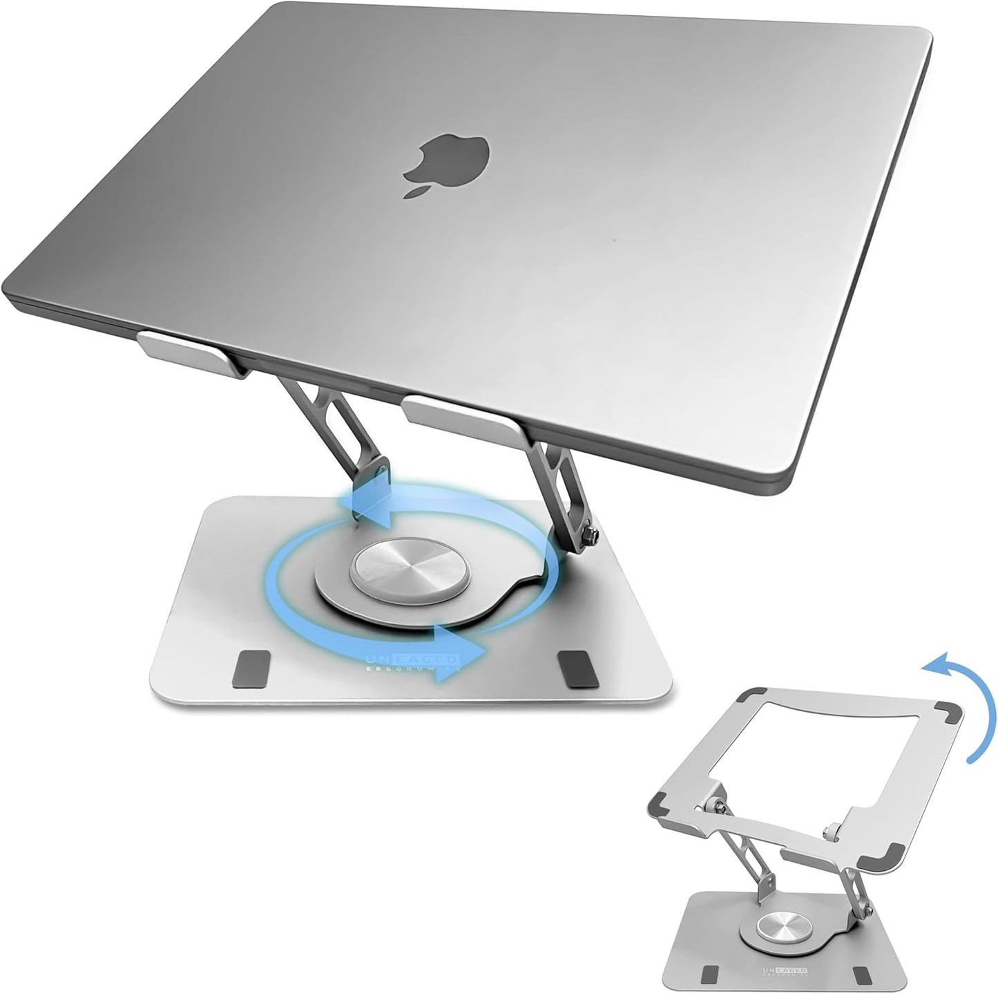 Portable Height Adjustable Laptop Stand - Uncaged Ergonomics
