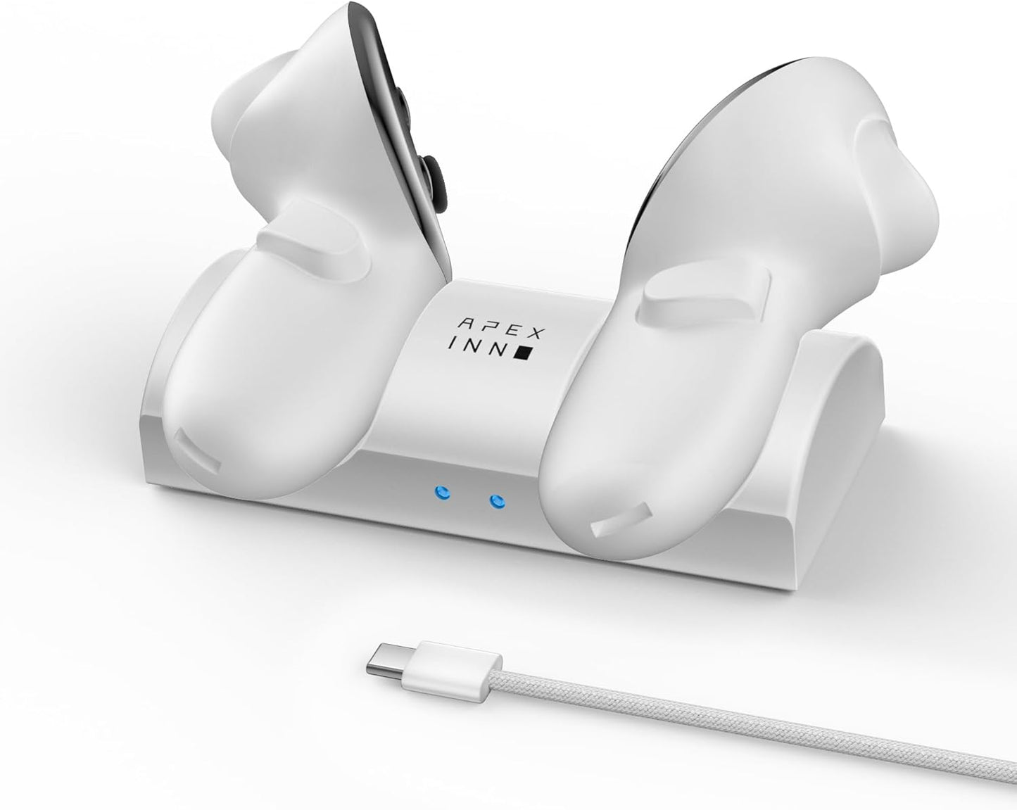 APEXINNO Compact Charging Dock for Meta Quest 3/3S Controllers