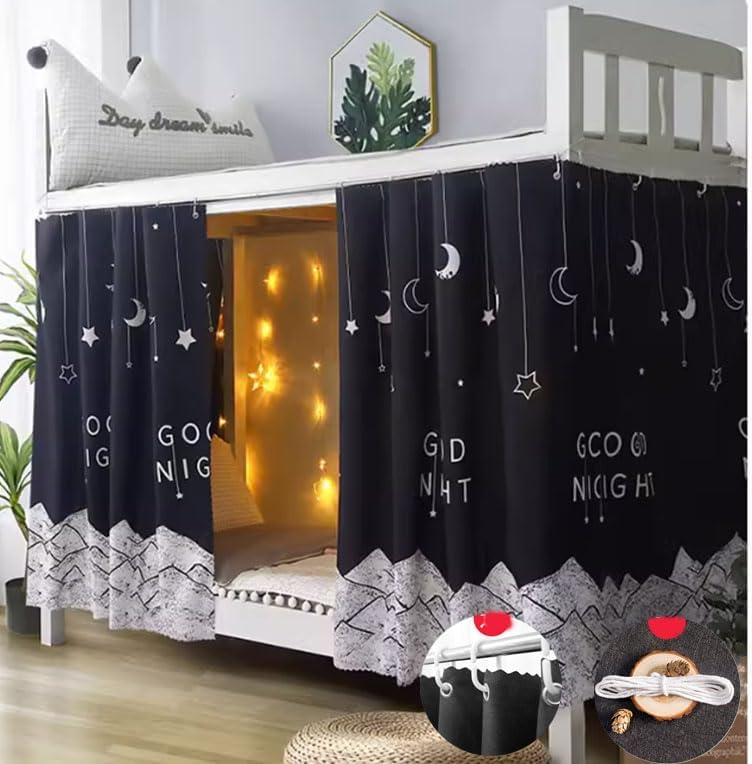Dustproof Forest Moon Bed Canopy by HAOZAIKEJI