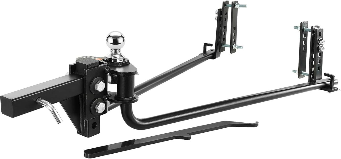 VEOVR Weight Distribution Hitch with Sway Control for Trailers