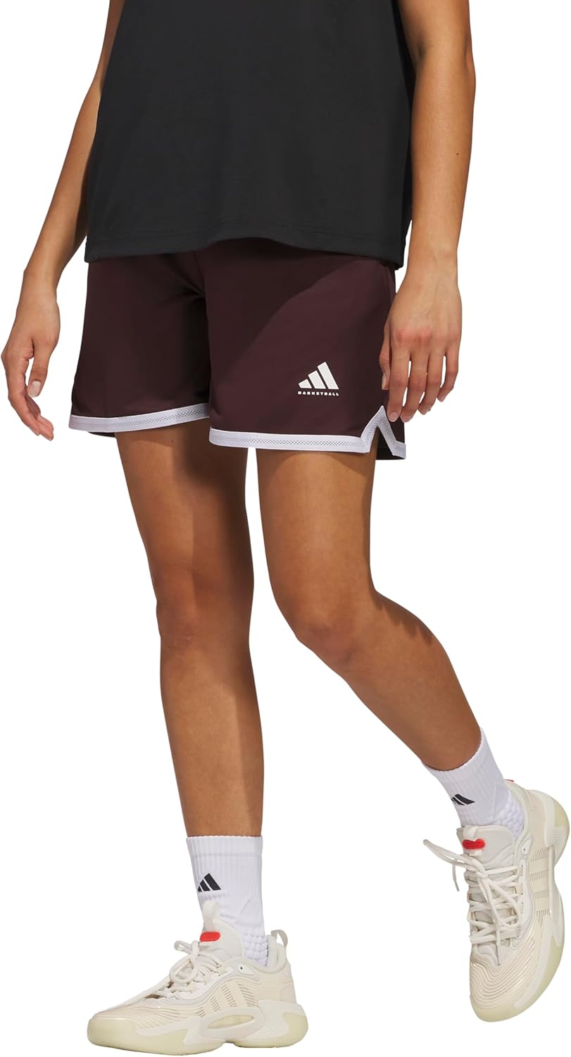 adidas Women's Select Mesh Basketball Shorts for Comfort & Style