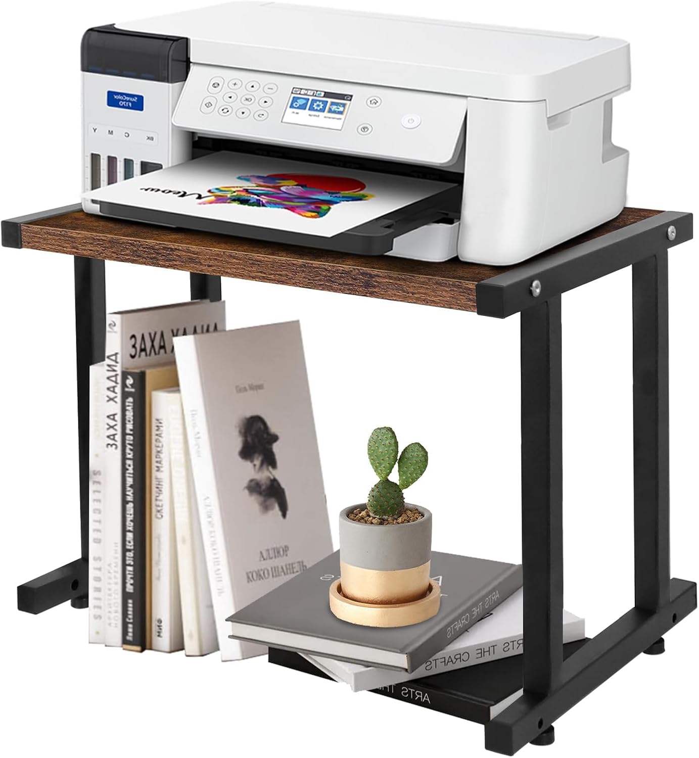 STANDNEE Printer Stand: Space-Saving Desktop Storage!