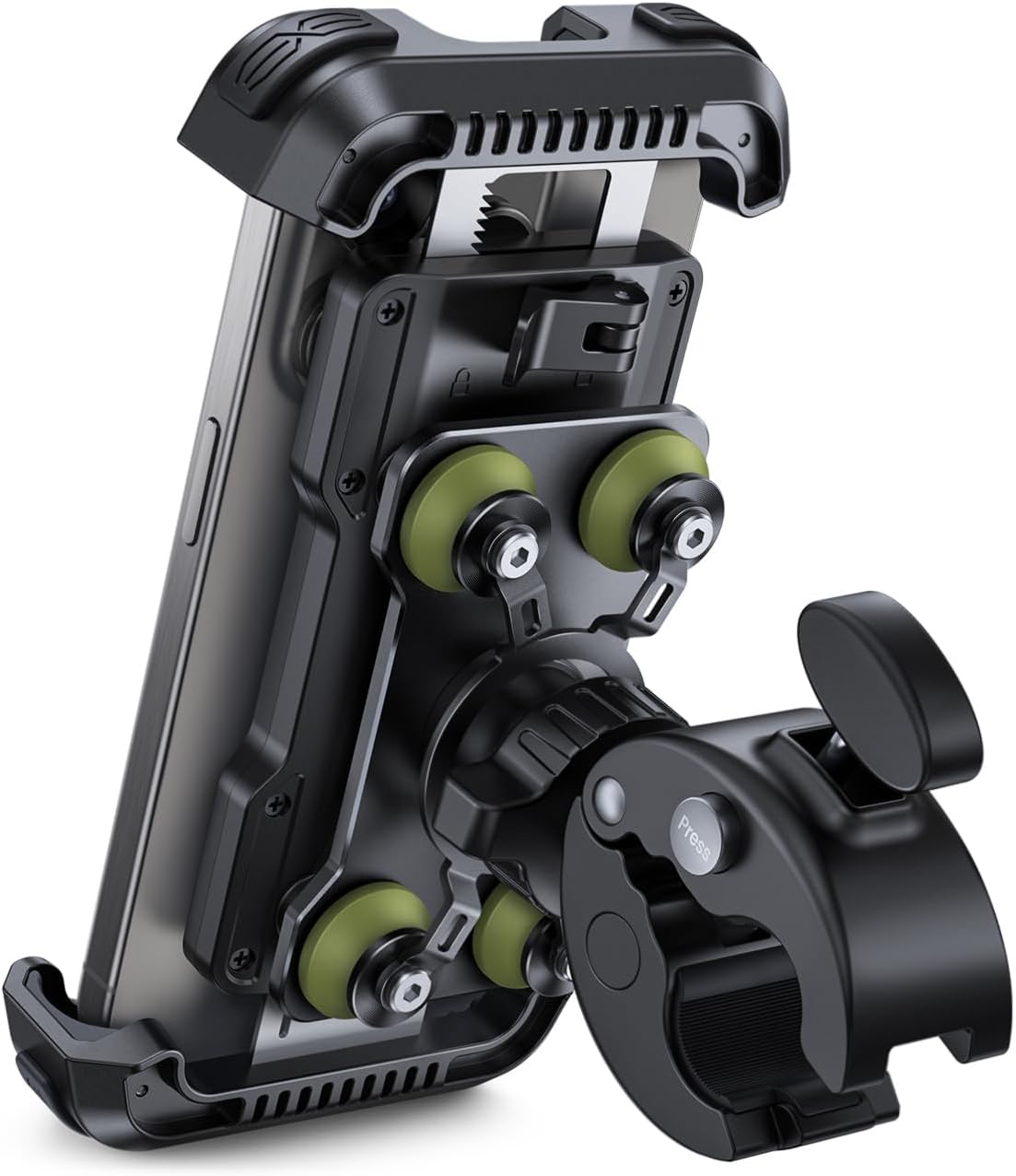 Lamicall Motorcycle Phone Mount Holder with Vibration Dampener