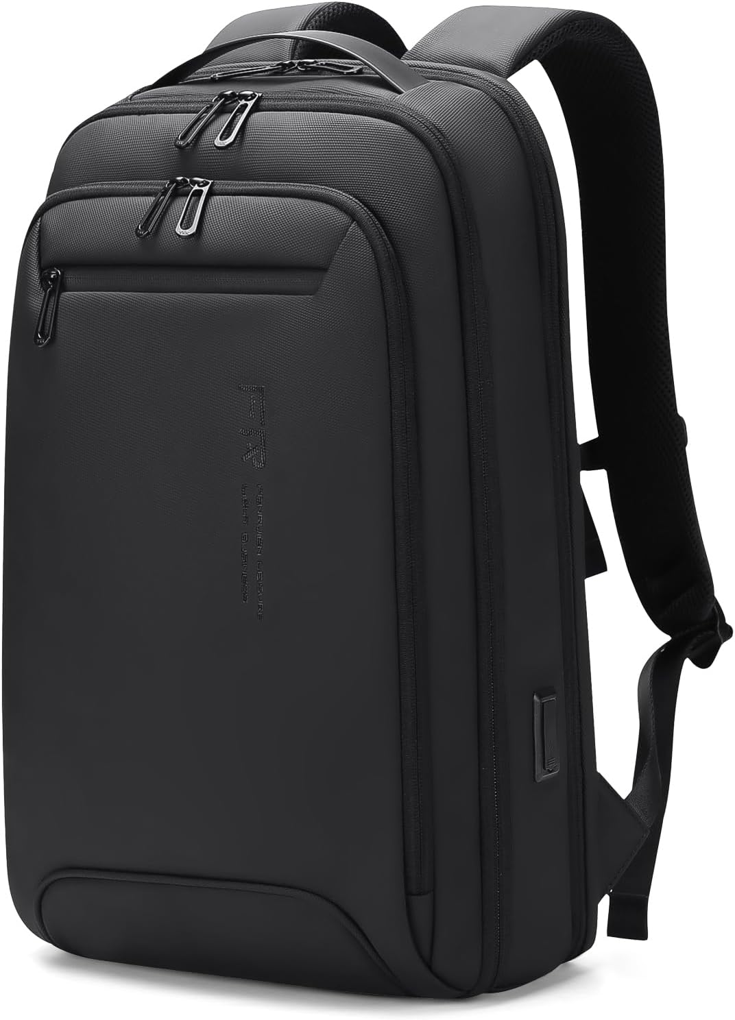 FENRUIEN Business Laptop Backpack: Slim, Water Resistant, USB
