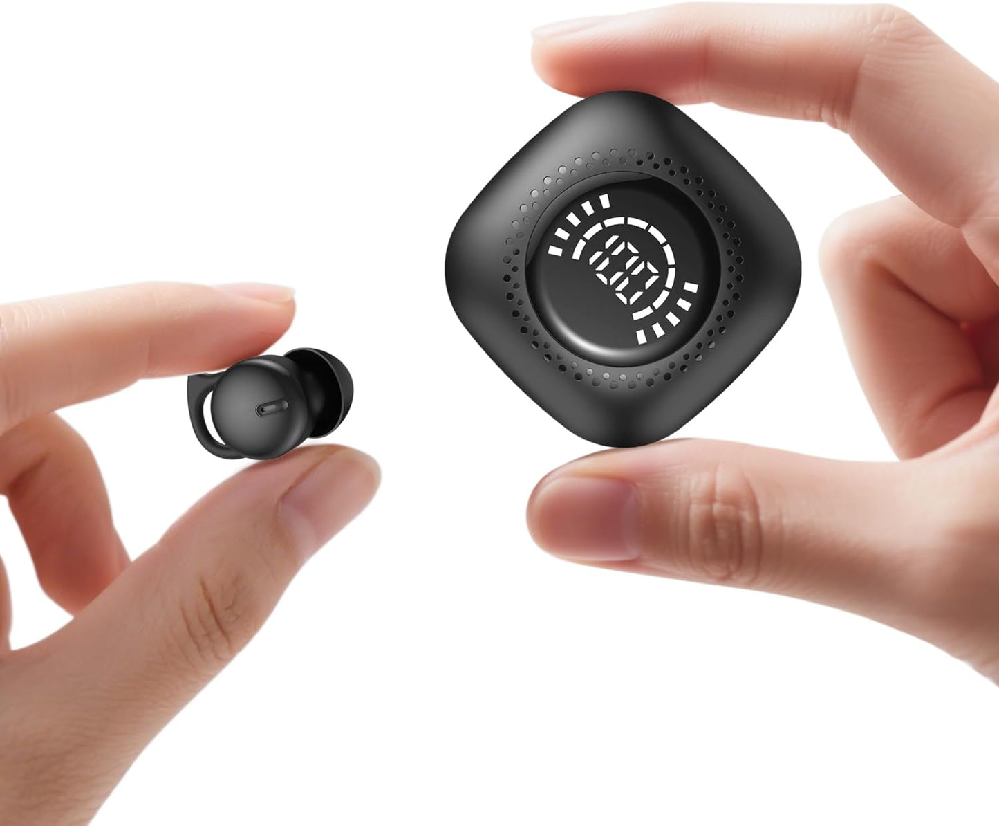 Invisible Sleep Earbuds for Side Sleepers - Bluetooth 5.3 Comfort
