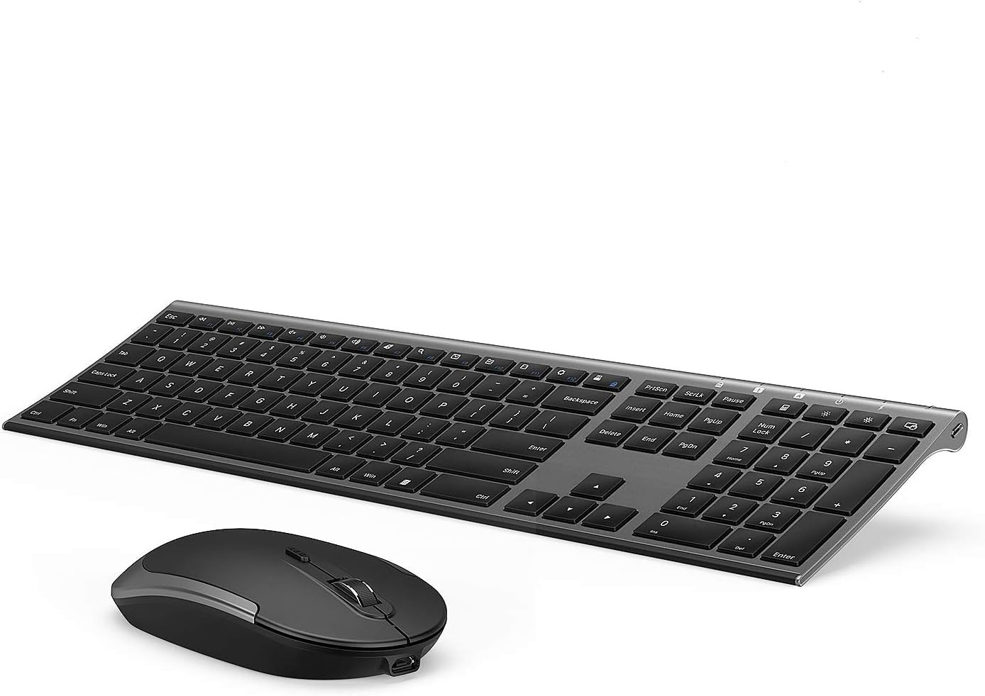 Ultra Slim Rechargeable Wireless Keyboard & Mouse Set | VssoPlor