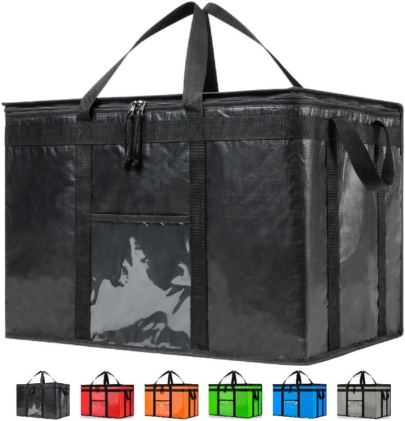 Durable 3XL PRO Insulated Cooler Bag for Food Delivery & More