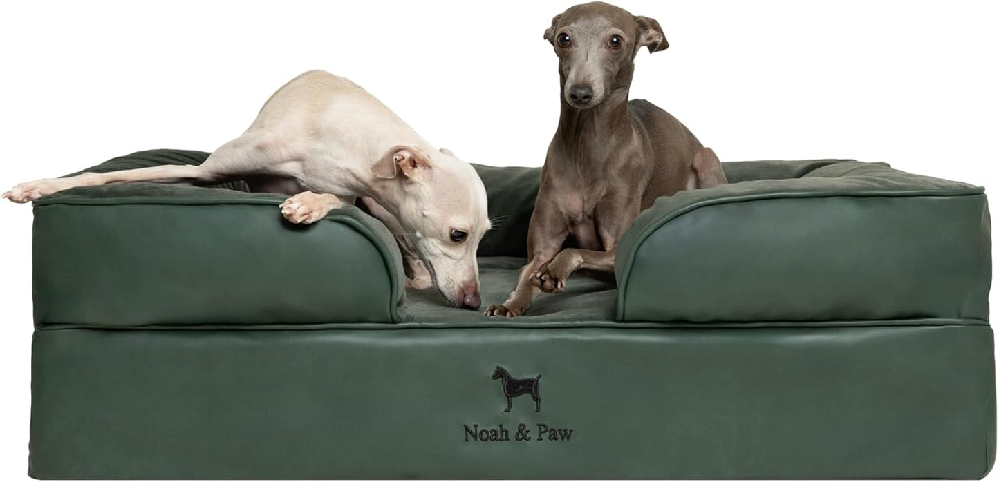 Large Orthopedic Dog Bed with Cooling Gel for Ultimate Comfort