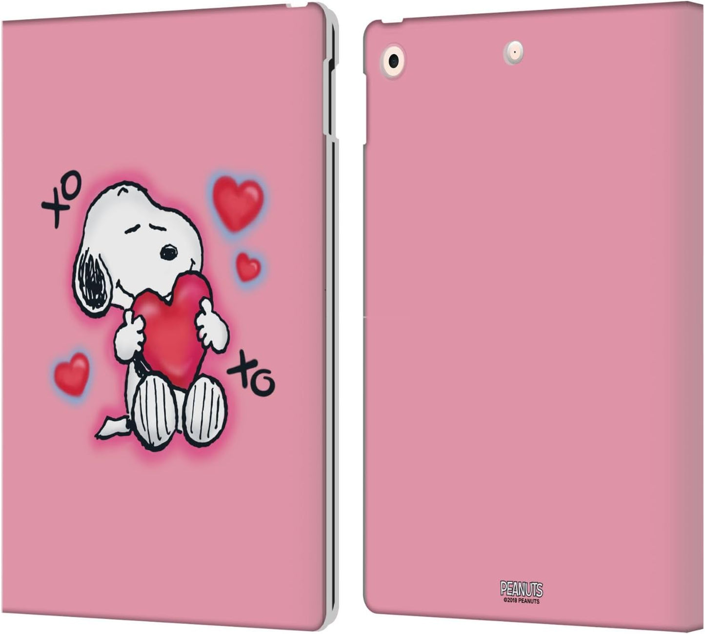 Peanuts XOXO Snoopy Leather Wallet Case for iPad 10.2 2019-2021