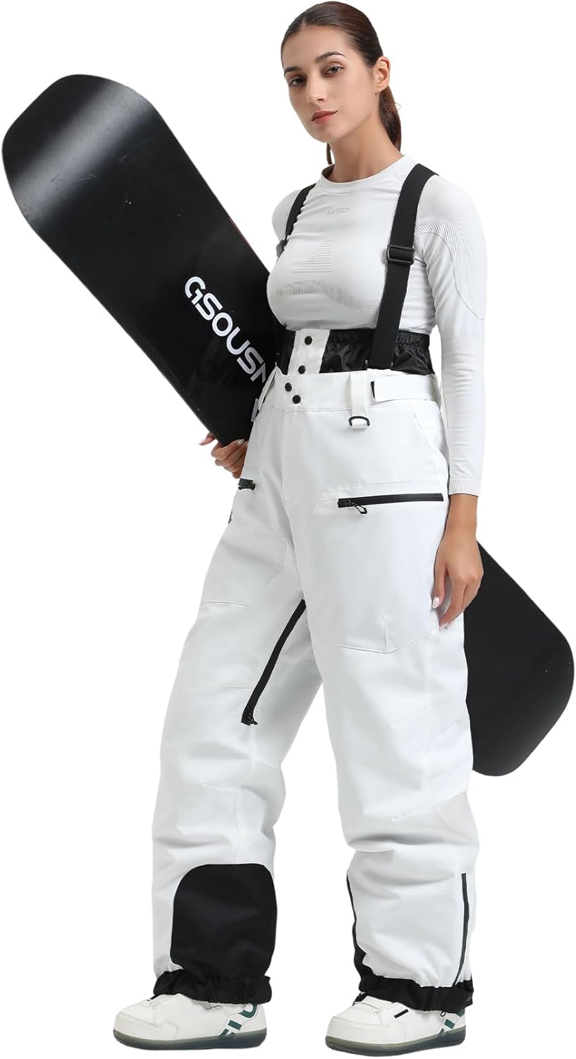 GSOU SNOW Womens Baggy Snowboard Pants for Ultimate Comfort